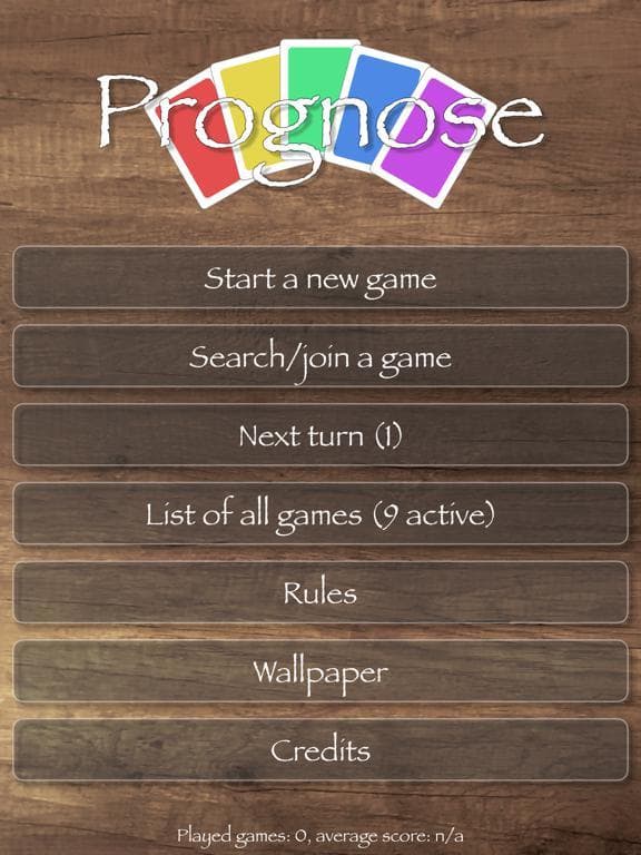 Prognose - tricktaking cardgame screenshot 2