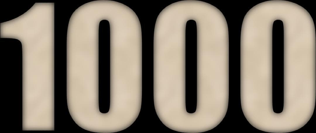 Road To 1000