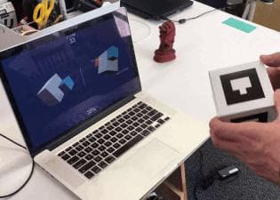 Rotation Puzzle - AR Cube 3D Controller