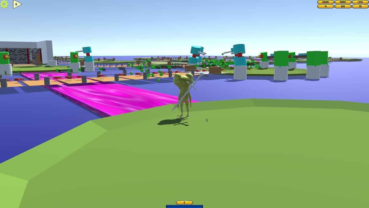 Karate Toad Tower Defense screenshot 4