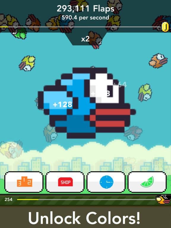 Super Flappy Clickers screenshot 3