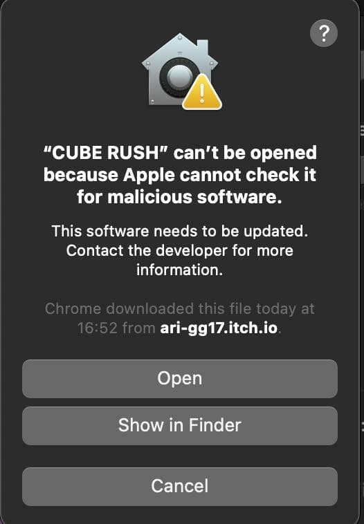 CUBE RUSH (Ari_gg17)