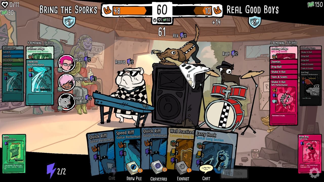 Battle Bands: Rock & Roll Deckbuilder screenshot 3