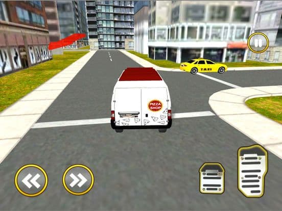 American Pizza Delivery Boy - Ultimate Van Sim 3D screenshot 5
