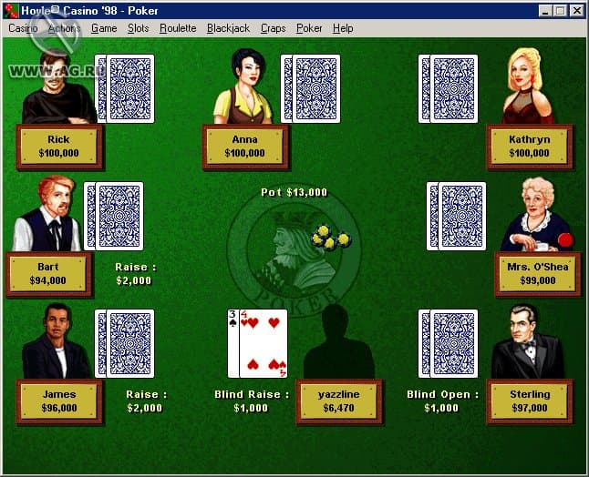 Hoyle Casino 98 screenshot 5