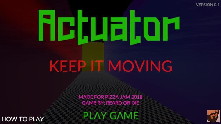 Actuator screenshot 2