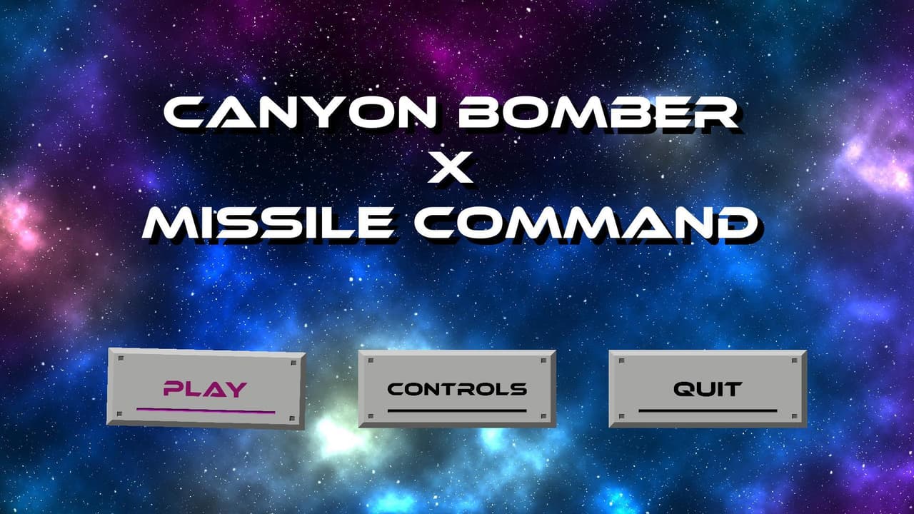 Canyon Bomber x Missile Command screenshot 2