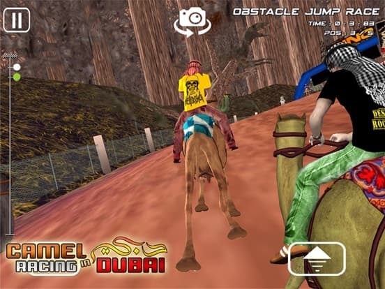 Camel Racing in Dubai - Extreme UAE Desert Race screenshot 5