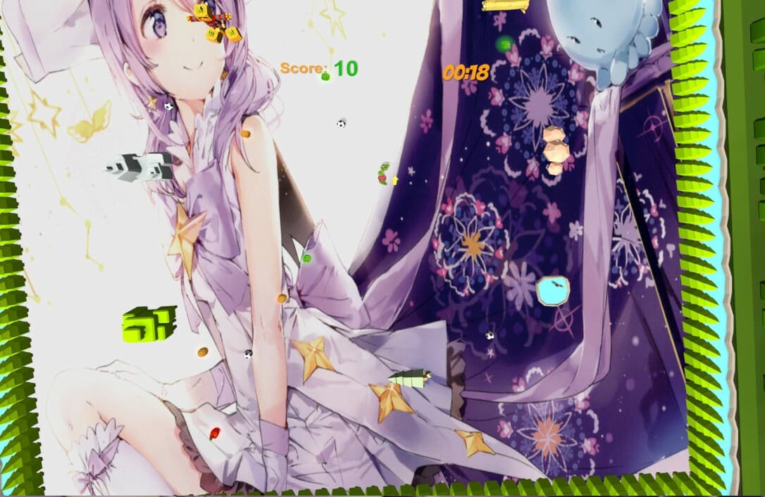 VR RETRO SNAKE ON GIRLS screenshot 4