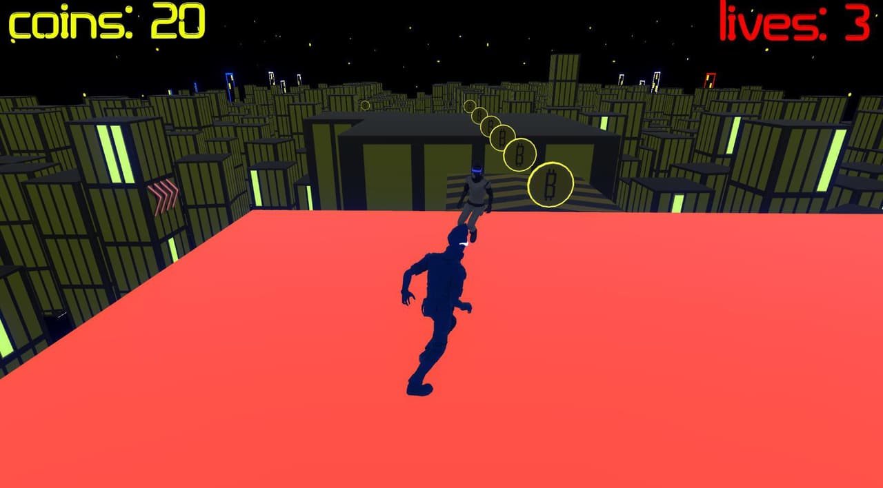 Neon Runner (Garry Pierce) screenshot 4