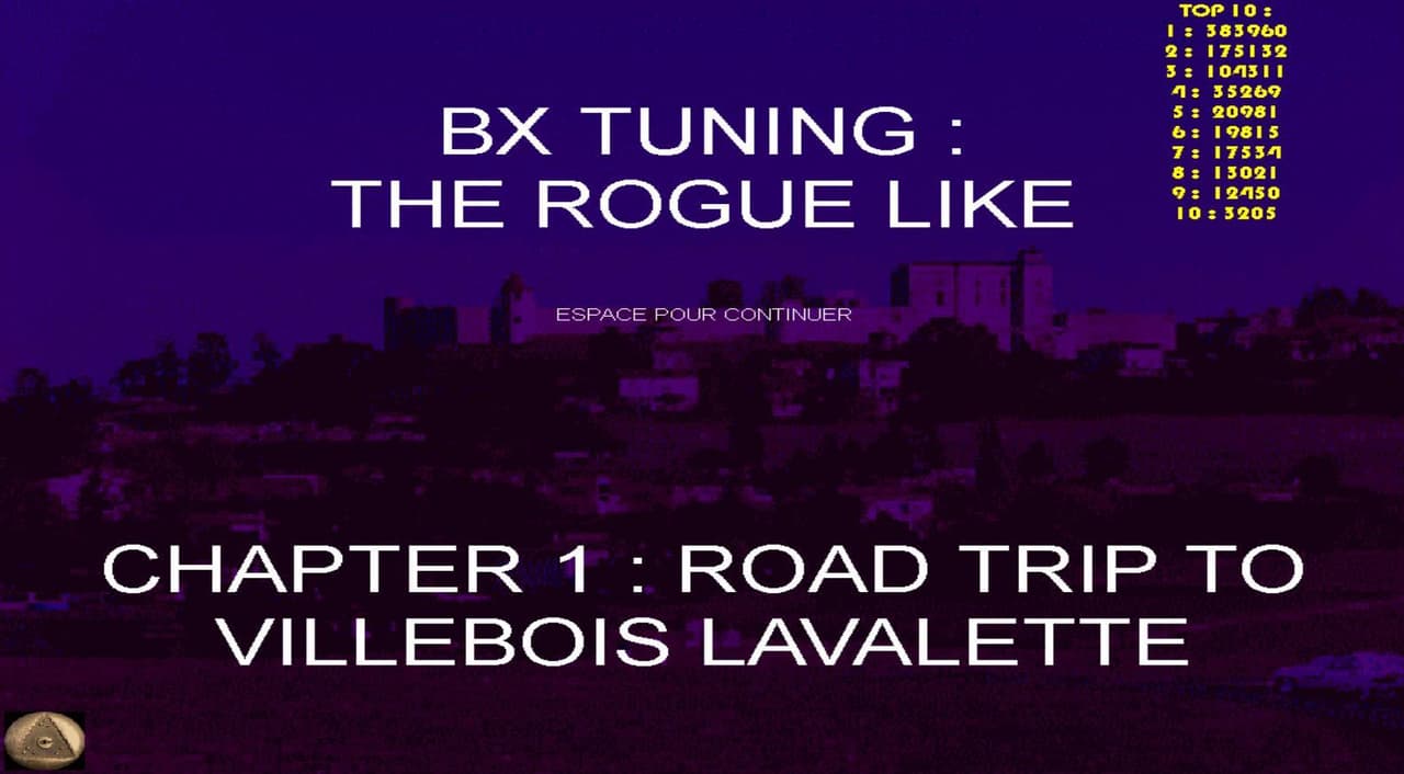 BX TUNING: THE ROGUE LIKE, CHAPTER 1 ROAD TRIP TO VILLEBOIS LAVALETTE screenshot 2