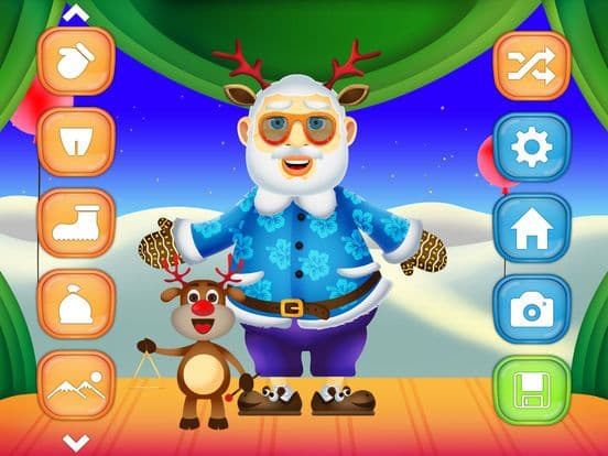 Santa Dress Up Game screenshot 3