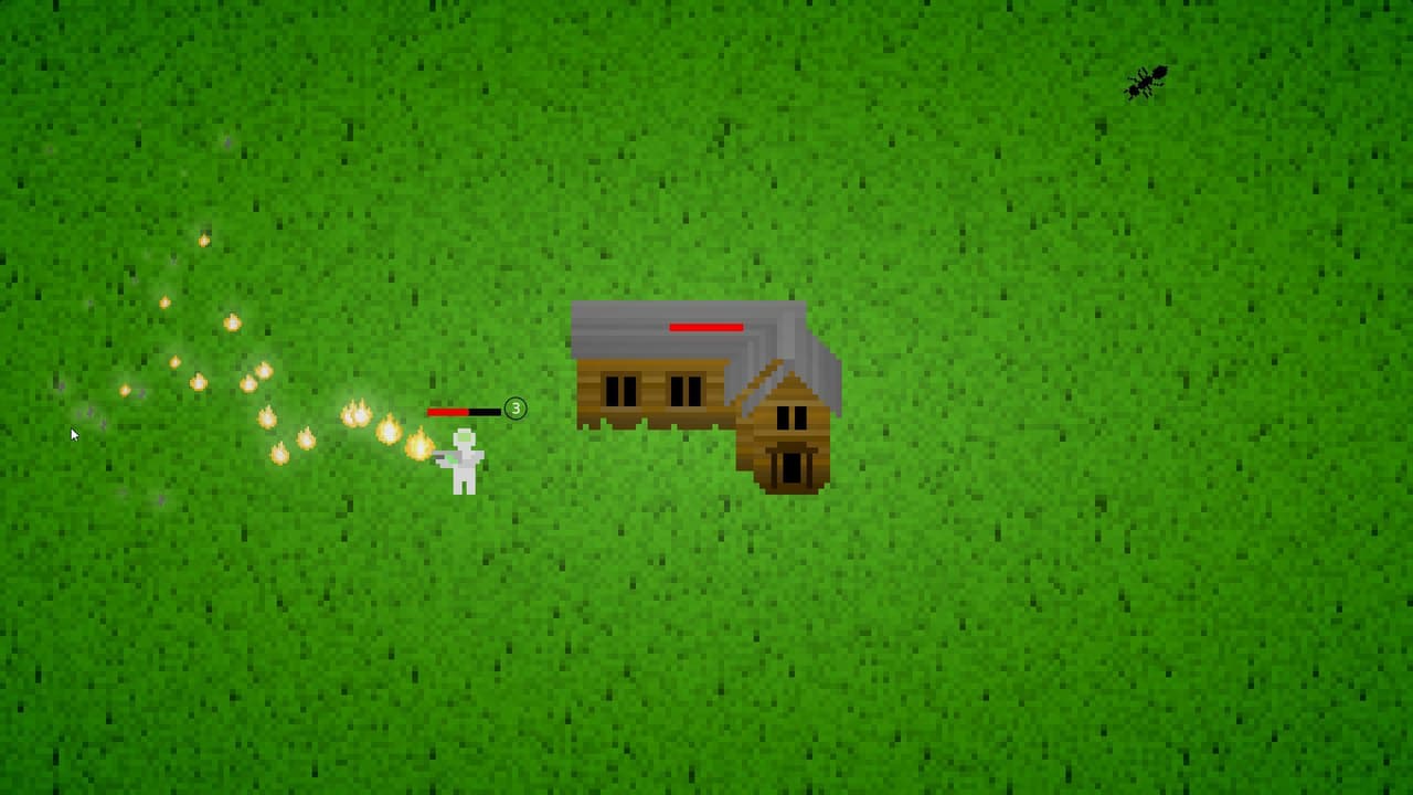 Ant Attack: Flamethrower edition