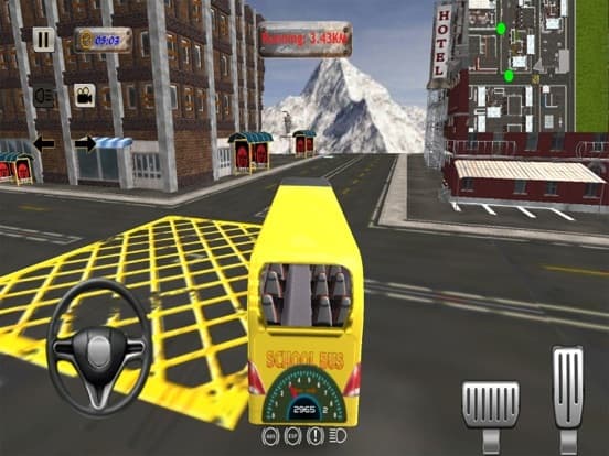 High School Bus Driving 2017 screenshot 5