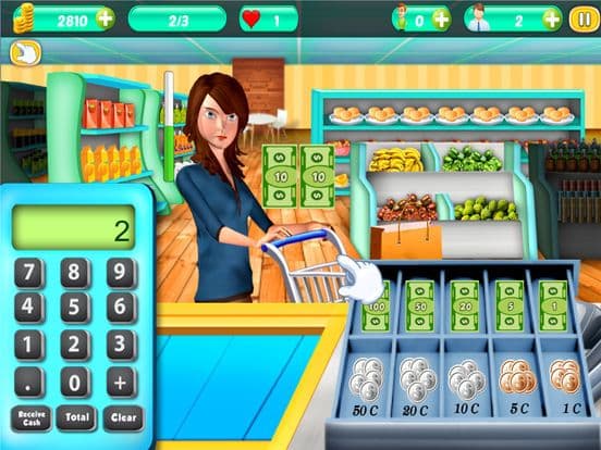 Supermarket Shop Cash Register screenshot 2