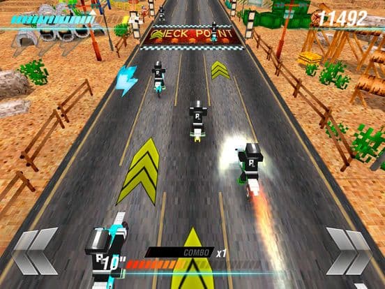 Block Dirt Bike Survival Multiplayer Racing Game