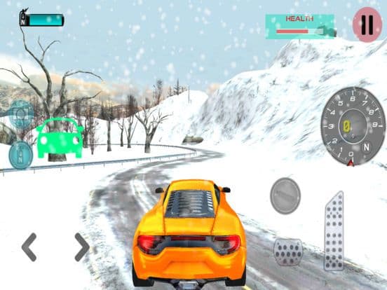 Car Driving 3D: Free Snow Hill Landscape Simulator 2016