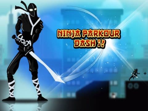 Ninja Parkour Dash 2: Escaping Vector Samurai Shurikens Fight screenshot 3