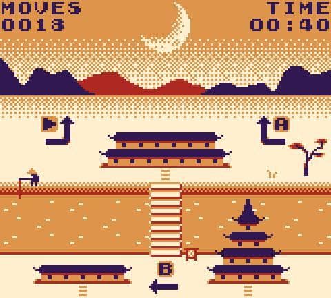 Tower of Hanoi for Game Boy