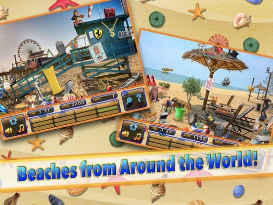 Hidden Object Summer Beach Vacation Spy Objects screenshot 4