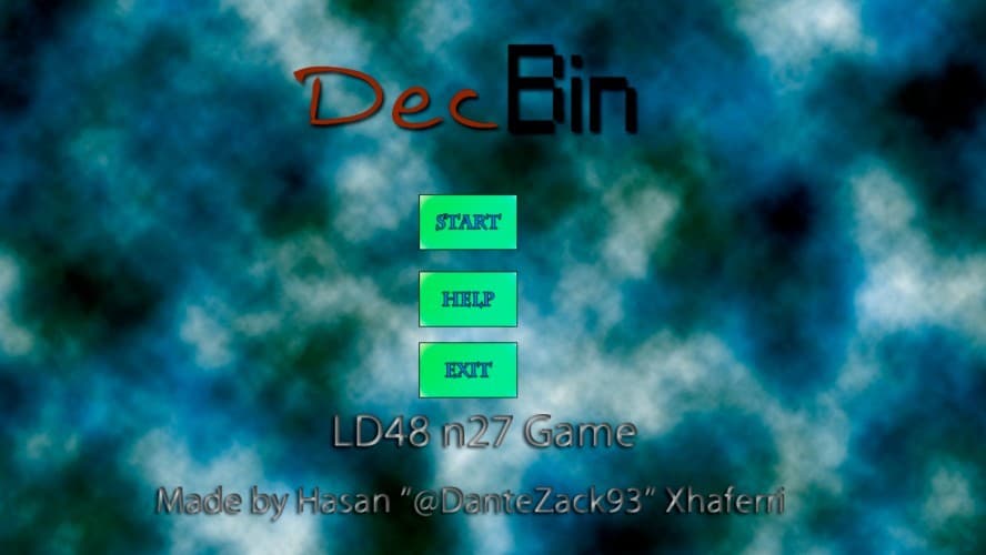 DecBin screenshot 3