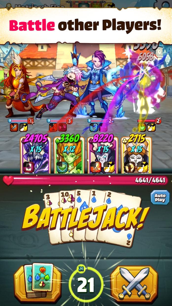 Battlejack: Blackjack RPG screenshot 4