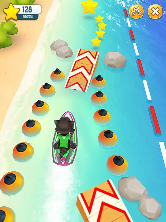 Talking Tom Jetski screenshot 3