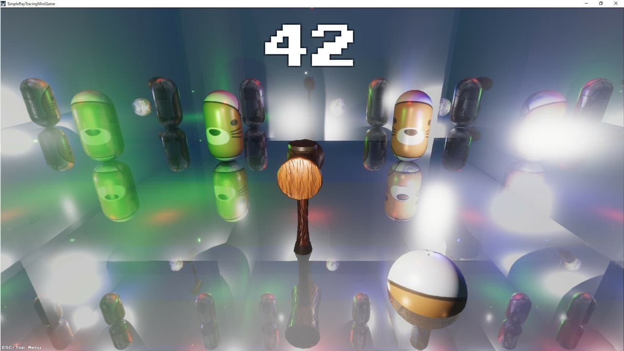 Simple Ray tracing Mini Game 10 screenshot 2