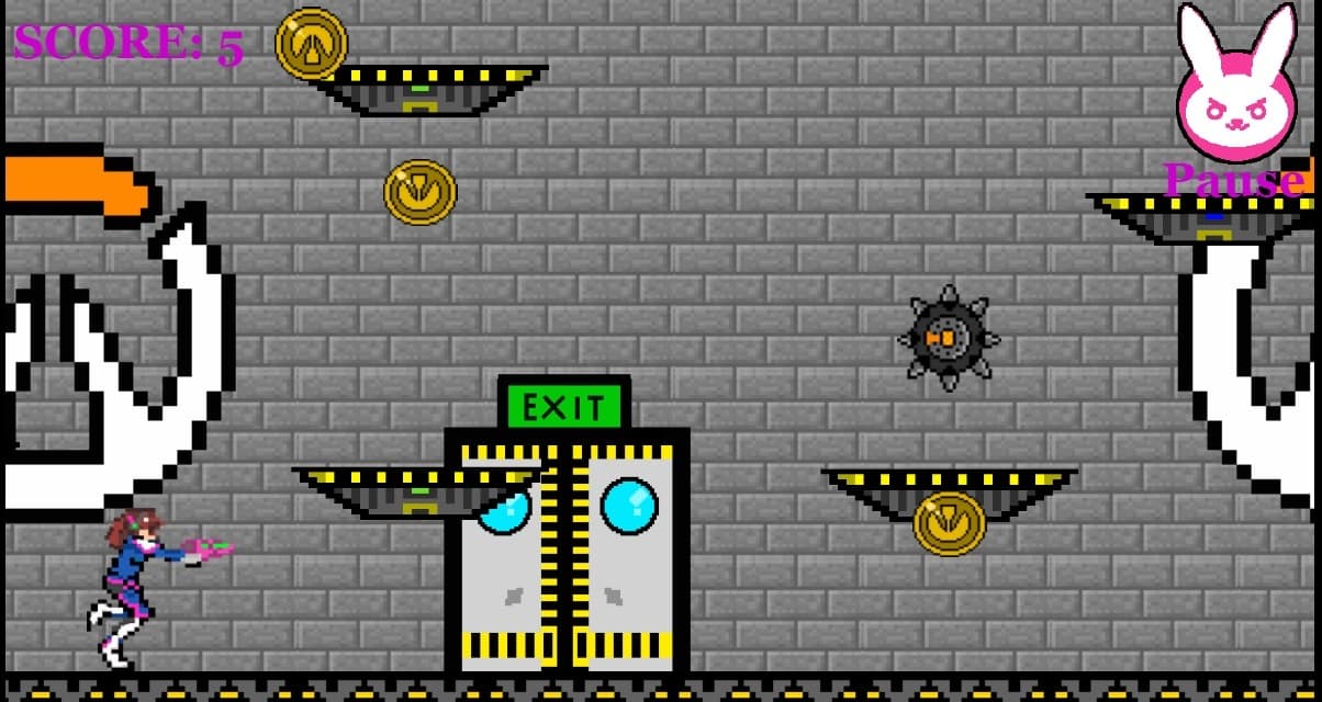 D.va Dash - An Overwatch Fangame screenshot 2