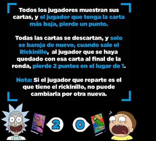 Rickinillo Juego de Cartas screenshot 4