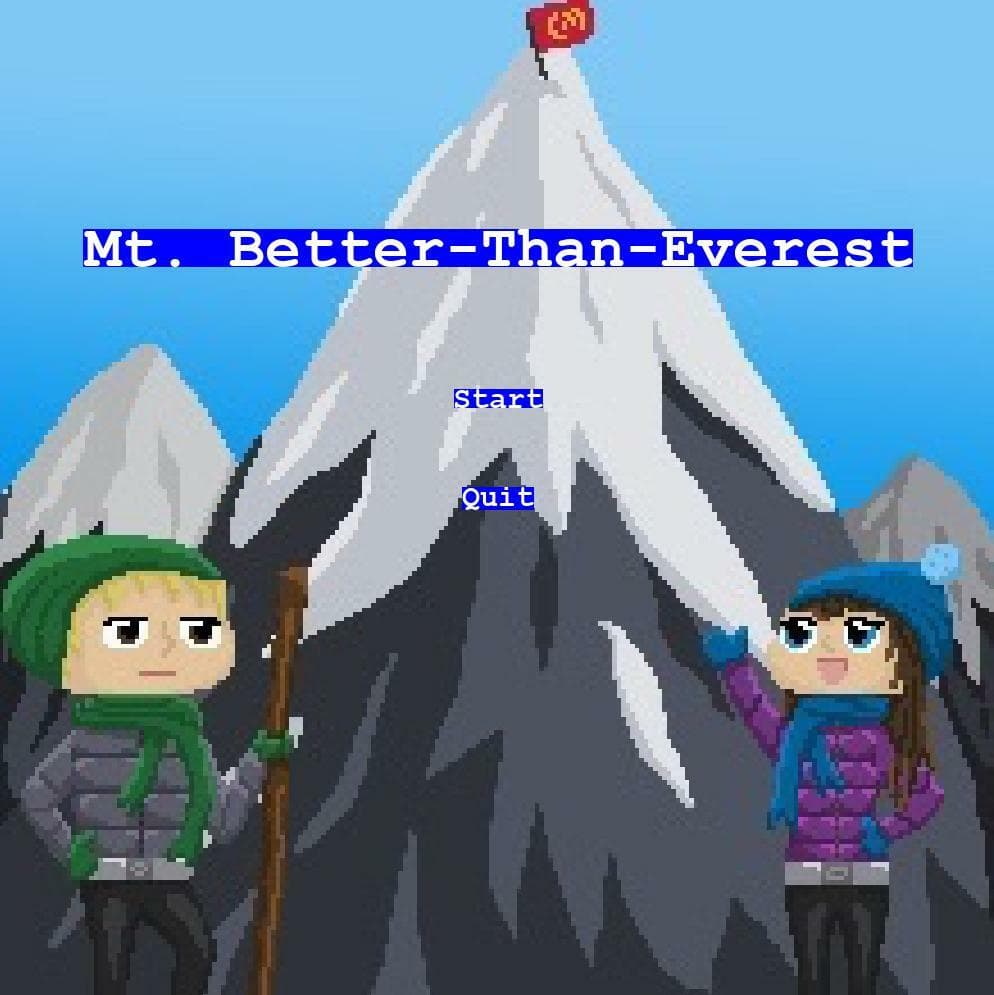 Mt. Better-Than-Everest