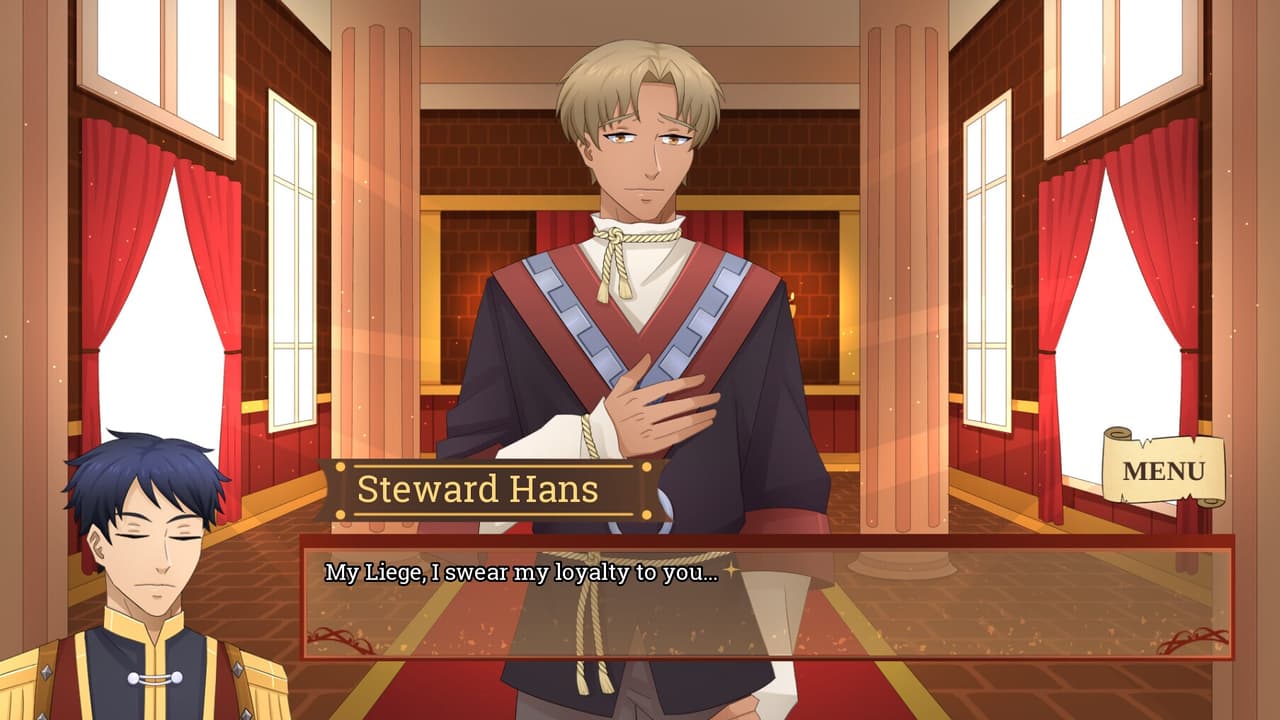 Be My Loyal Subject - Historical BL Yaoi Visual Novel screenshot 6