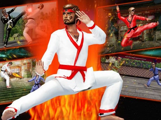 Karate Fighting Art - Kung Fu Ninja Tiger actions screenshot 2