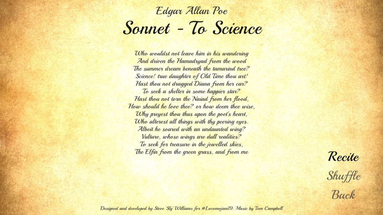Implausible Poetry screenshot 3