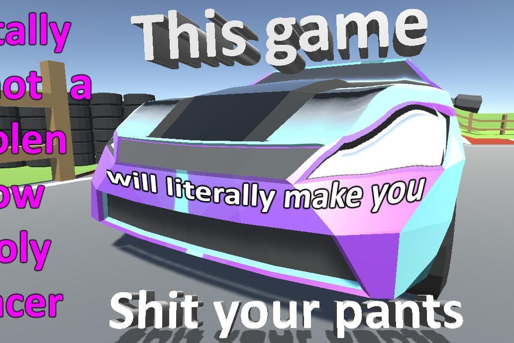 totally not a stolen low poly racer screenshot 2