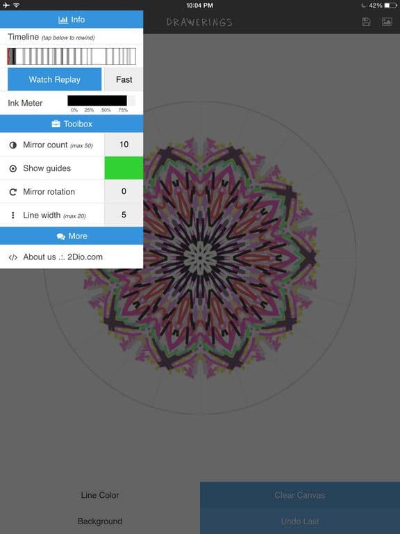 Drawerings - Mandala Kaleidoscope Drawings! screenshot 5