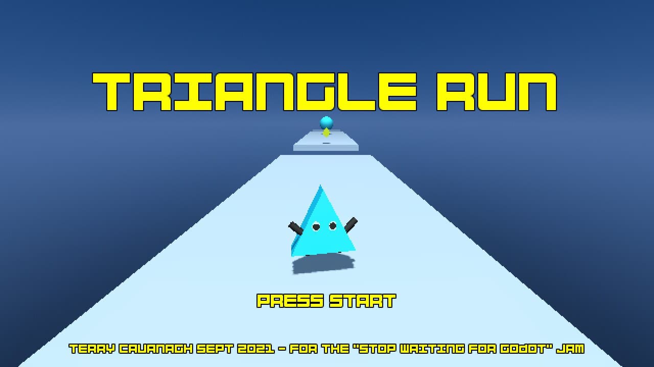 Triangle Run screenshot 2