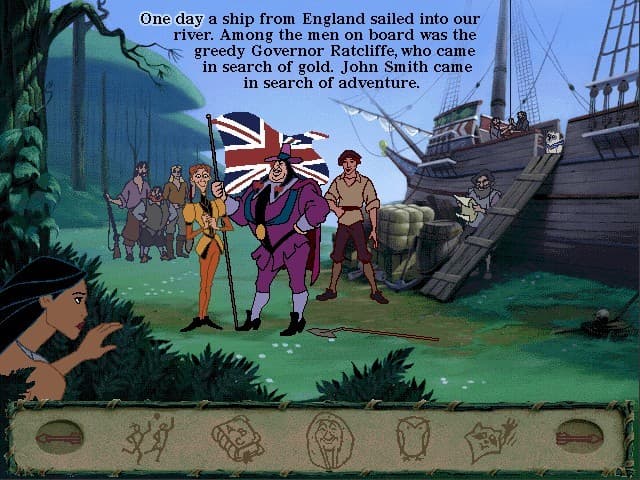 Disneys Animated Storybook: Pocahontas screenshot 2