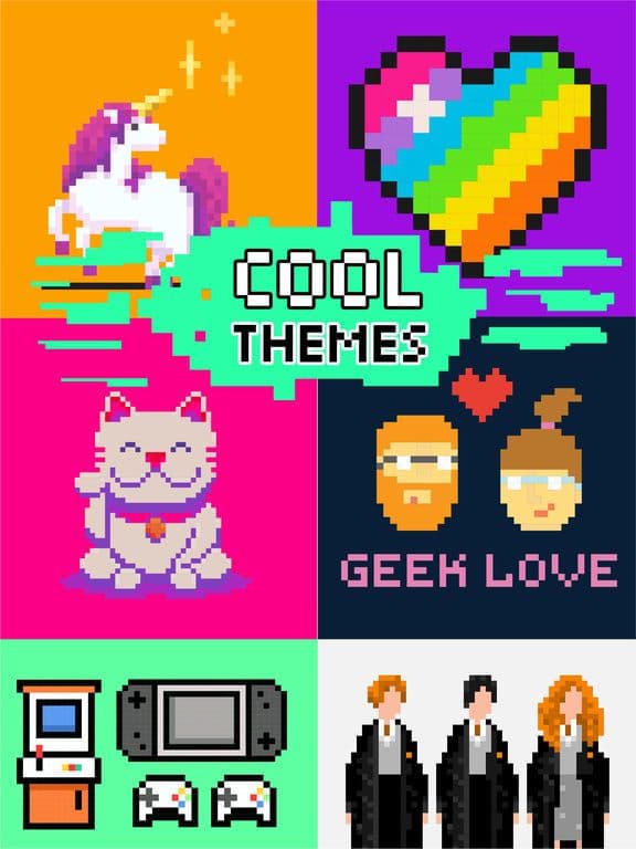 Color By Puzzle Coloring Book screenshot 3