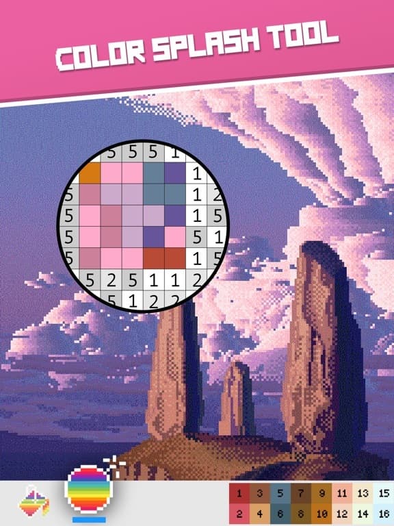 Color by Number for Adults+++ screenshot 3