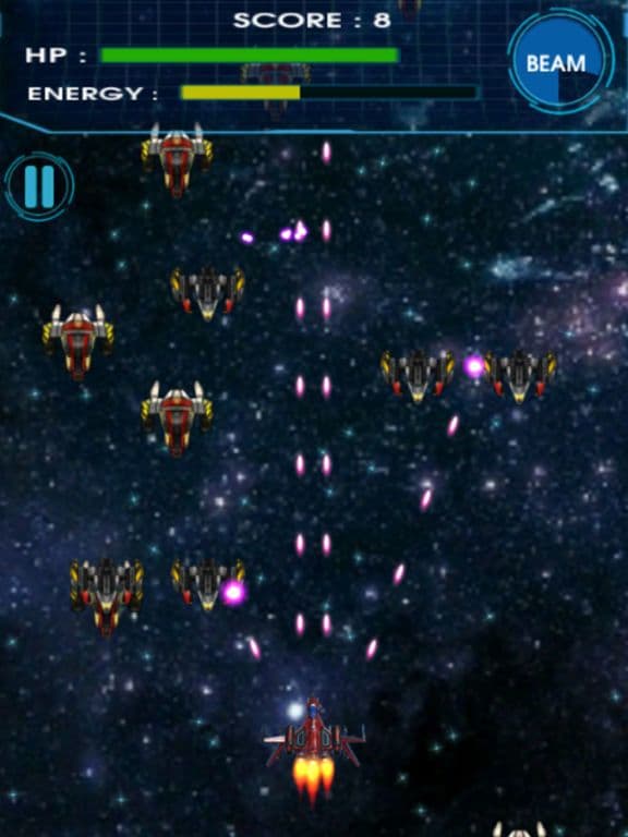 A Battle Aircraft Space Fighter: Explosive Game screenshot 3