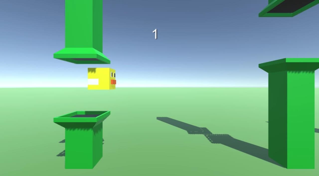 Flappy Bird 3D (Abdulrhman Aladi) screenshot 3