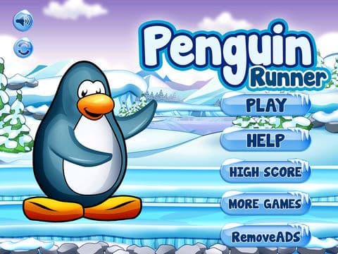 Penguin Runner - My Cute Penguin Racing Game screenshot 2