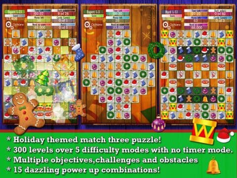 Holiday Drops - Match three puzzle game screenshot 2