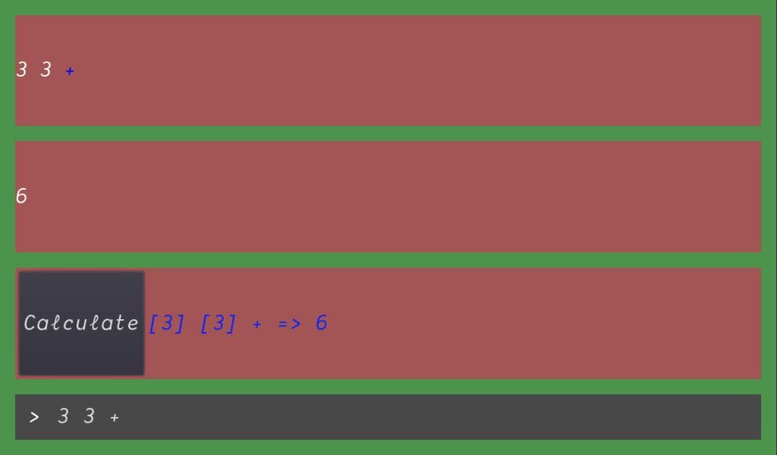 Reverse Polish Notation Debugger screenshot 2