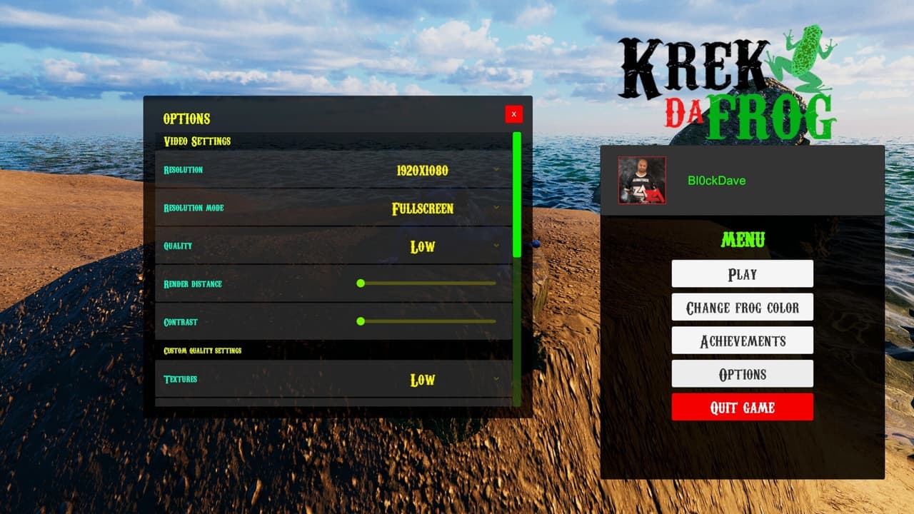 Krek Da Frog screenshot 3
