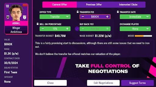 Football Manager 2022 Mobile screenshot 6