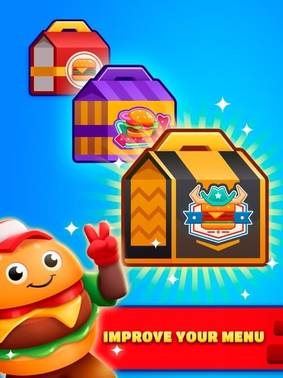Idle Burger Empire Tycoon—Game screenshot 3