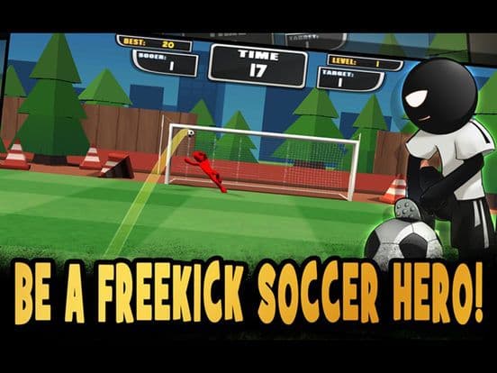 Stickman Freekick Soccer Hero screenshot 3