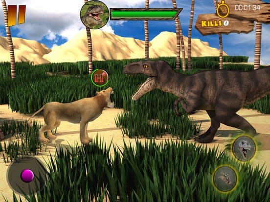 Dinosaur Jungle Simulator 2018 screenshot 3